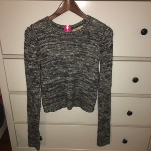 Hollister Knit Zip-Back Sweater